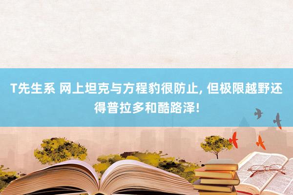 T先生系 网上坦克与方程豹很防止, 但极限越野还得普拉多和酷路泽!