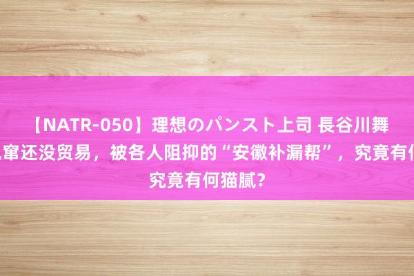 【NATR-050】理想のパンスト上司 長谷川舞 宇宙乱窜还没贸易，被各人阻抑的“安徽补漏帮”，究竟有何猫腻？