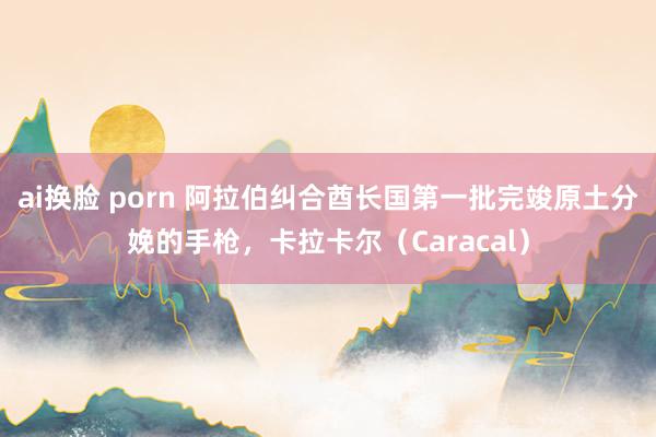 ai换脸 porn 阿拉伯纠合酋长国第一批完竣原土分娩的手枪，卡拉卡尔（Caracal）